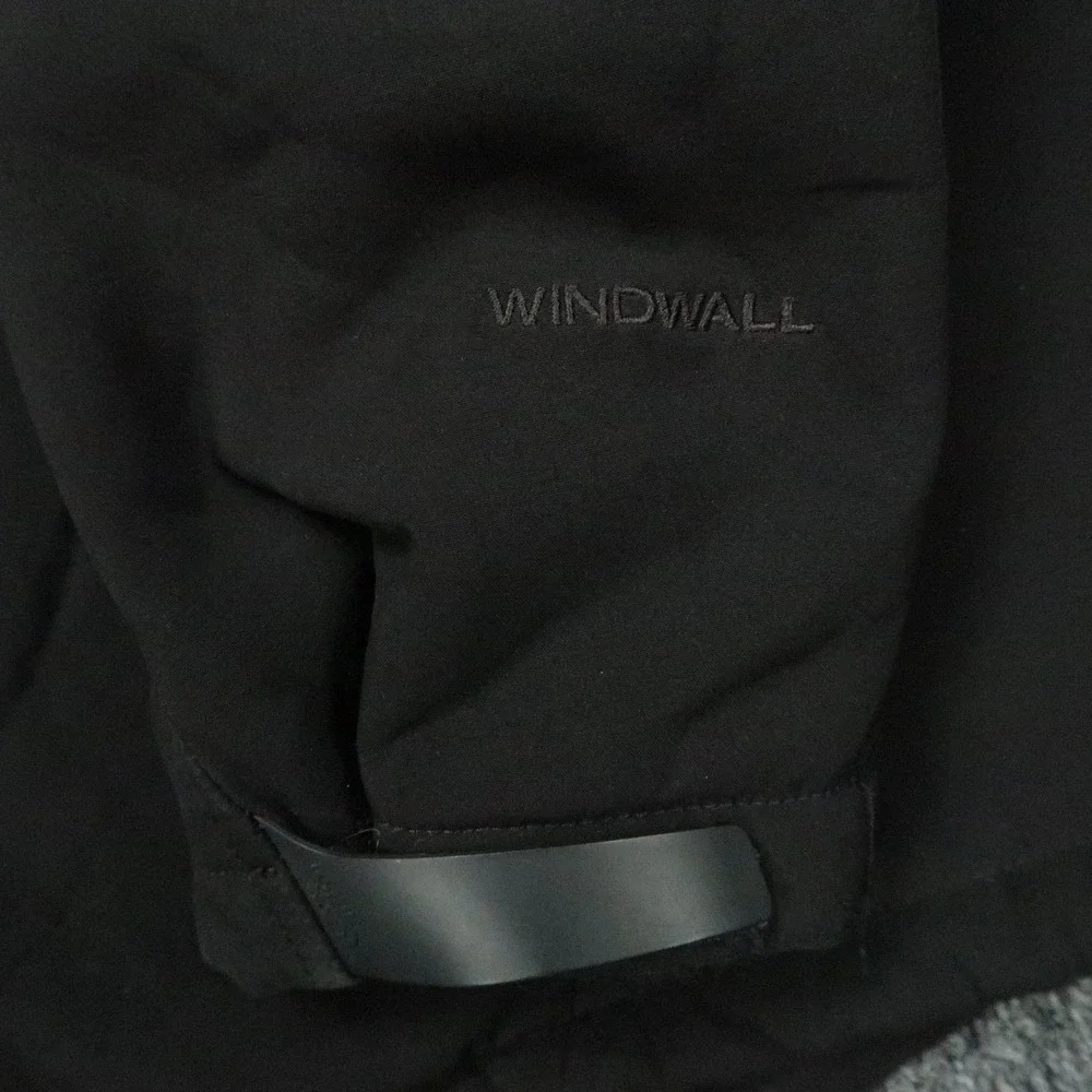 The North Face Jacket Mens XXL Black Apex Chromium Thermal Windwall Full Zip